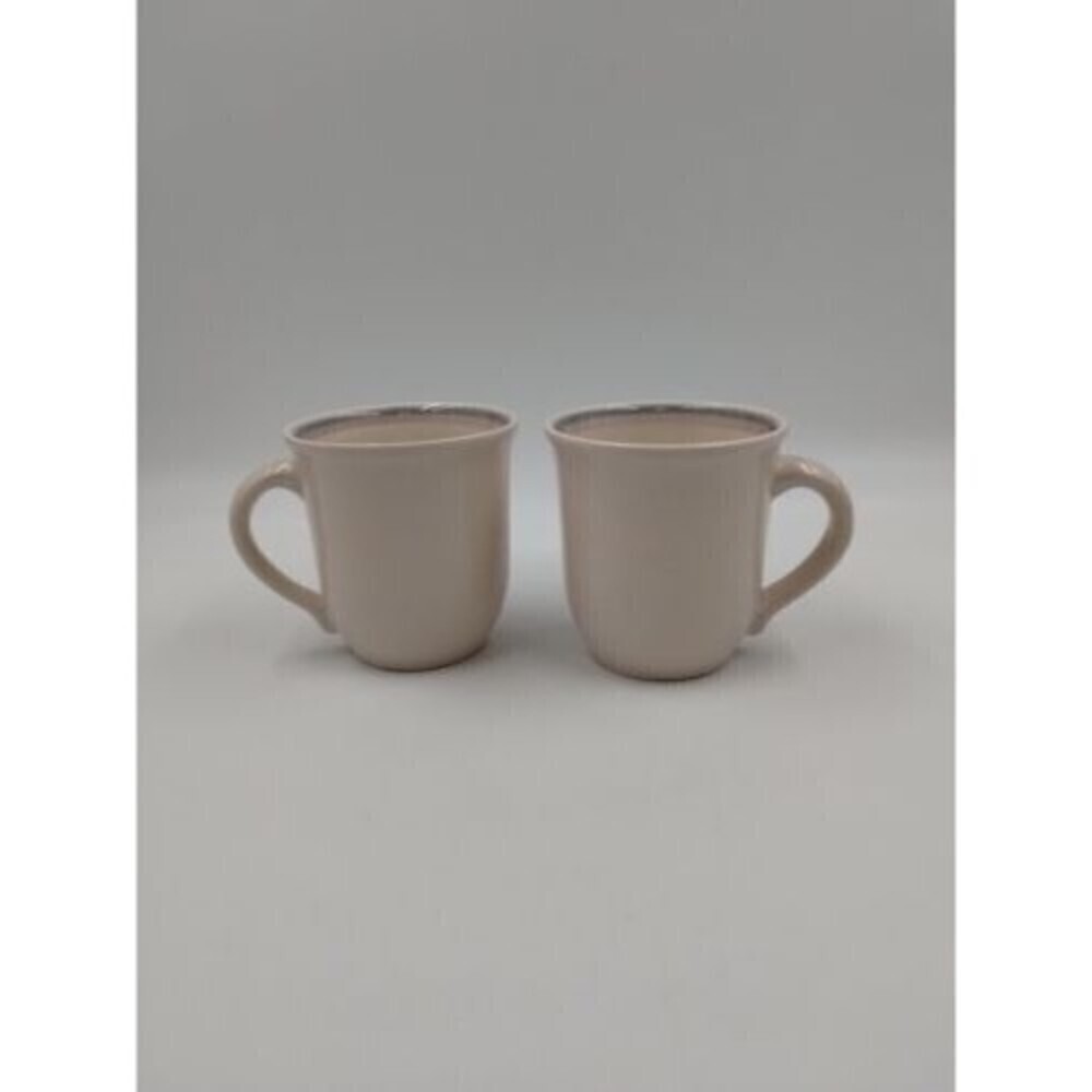Pfaltzgraff Sunrise or Aura pattern Coffee Mugs Lot of 2